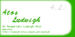 atos ludwigh business card